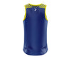 Custom Singlet Blue & Yellow Diamonds